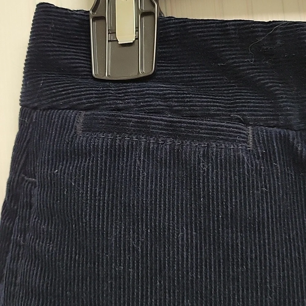 J Crew navy corduroy mini skirt sz 4. School uniform academia preppy